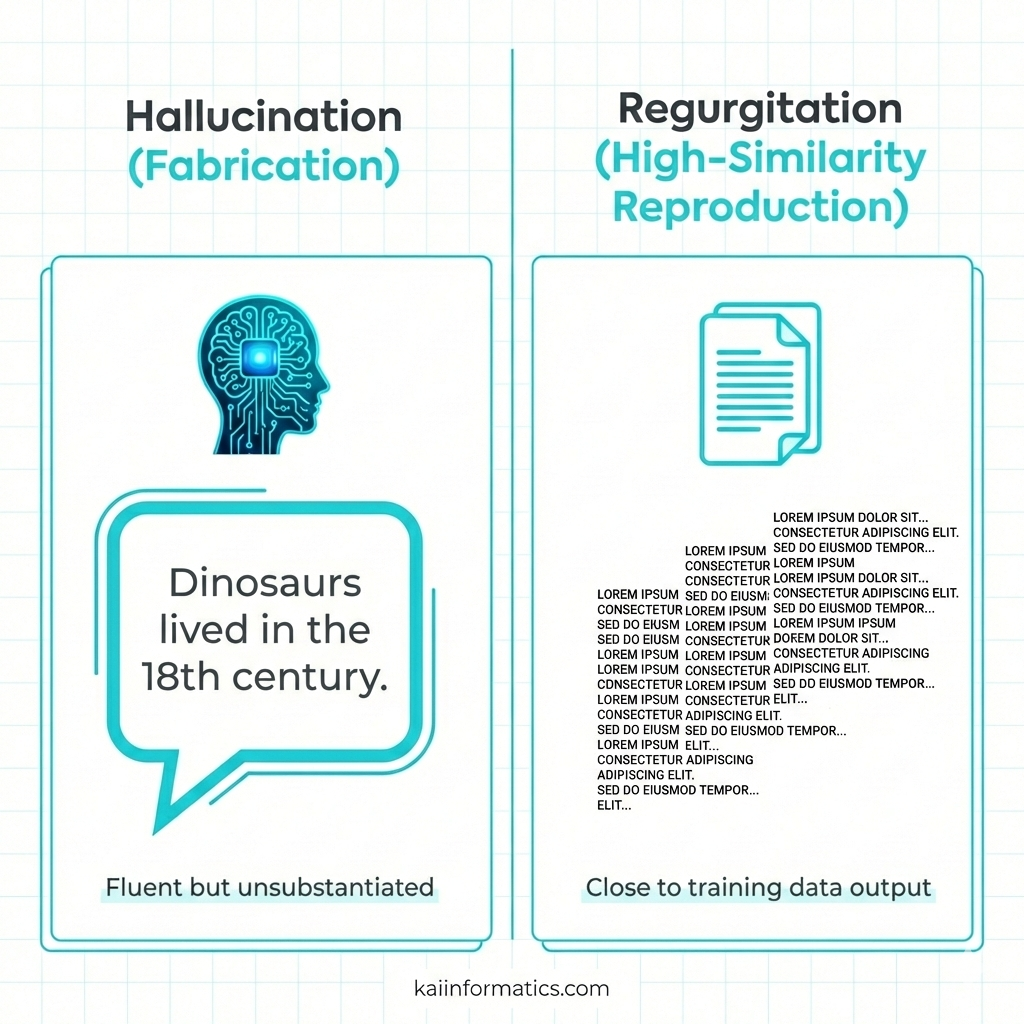 Picture-1 Hallucination and verbatim reproduction